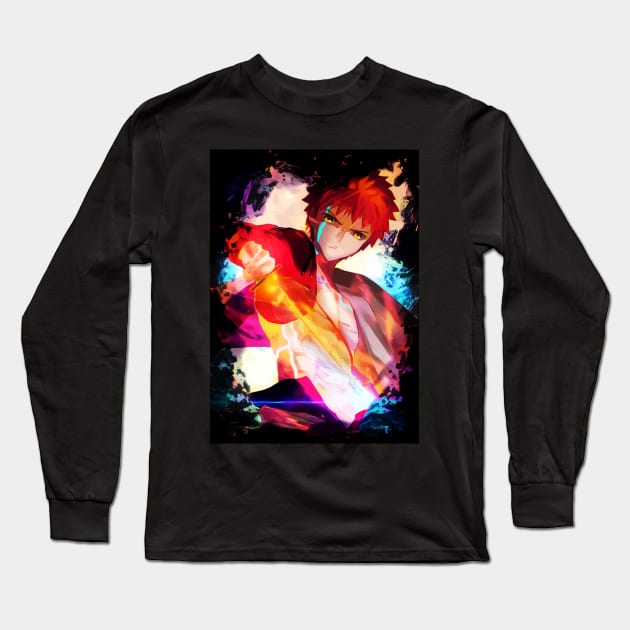 Neon Master Long Sleeve T-Shirt by hustlart